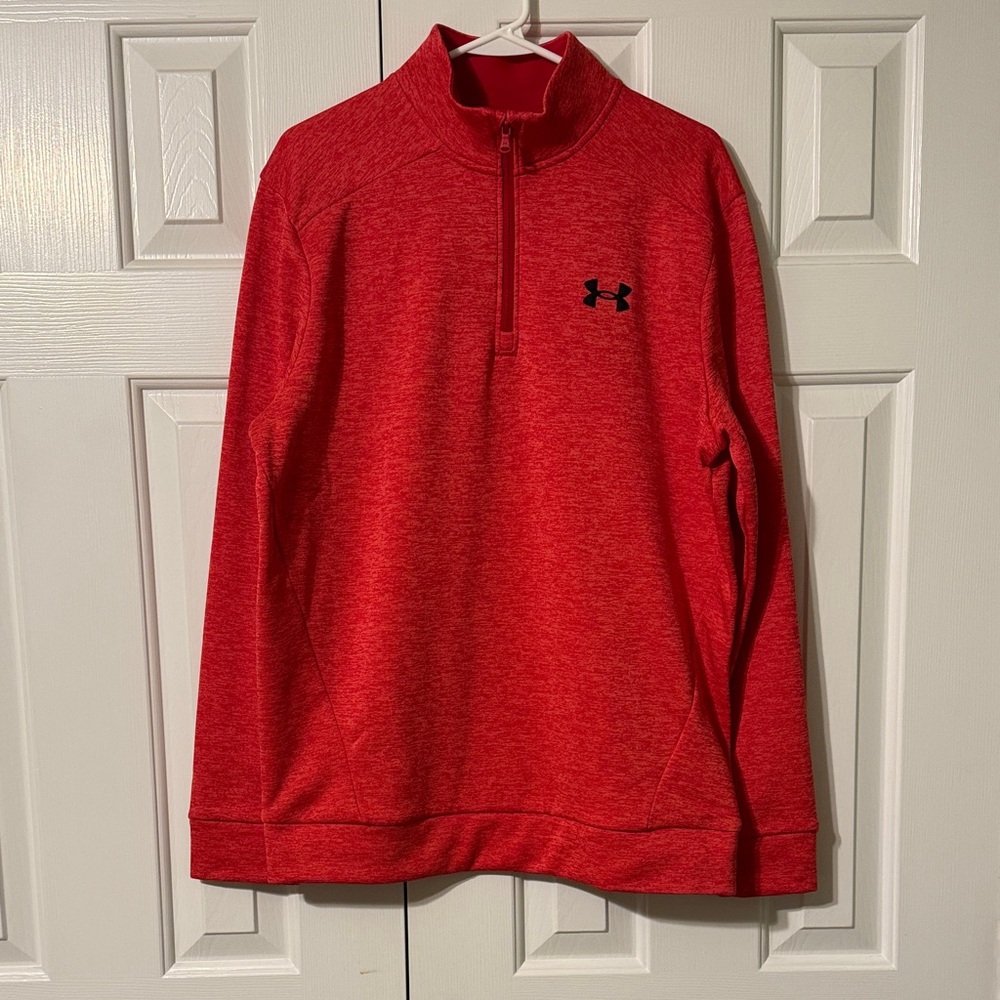 Under Armour Crimson Half-Zip Top